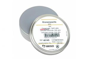 Коронковый воск твердый серый