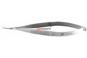 Ножницы по Ваннасу, стальные, изогнутые лезвия, 15 градусов