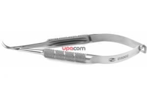 Ножницы роговичные по Кастровьехо, стальные, острые концы