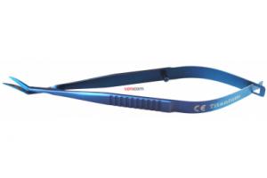 Ножницы роговичные по Кастровьехо, правые, титановые