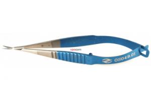 Ножницы по Ваннасу, титановые/ стальные, тупые концы