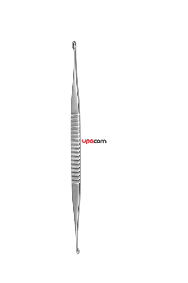 Ложка ушная двухсторонняя острая, 160 мм