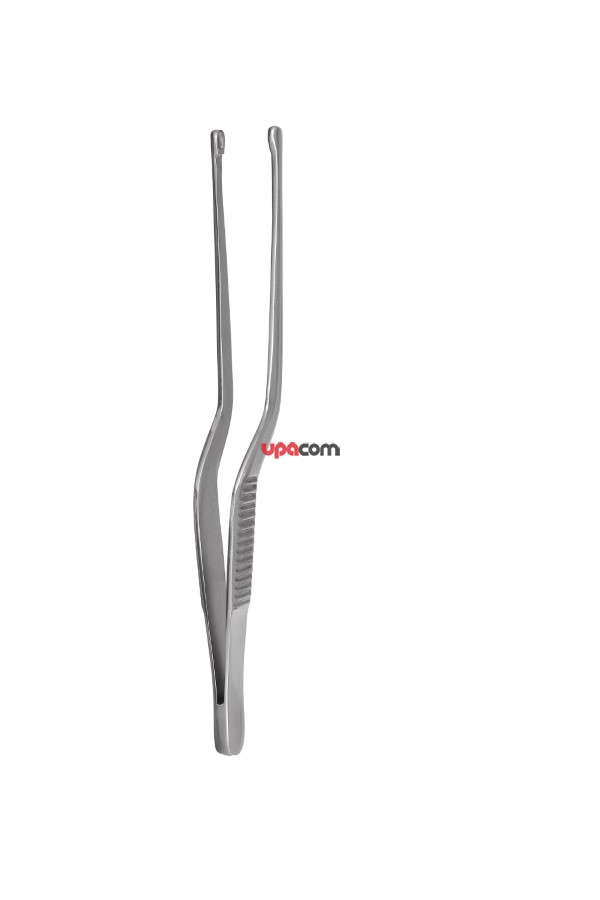 Пинцет ушной штыковидный с рабочей частью ложкообразной формы, 140х3,2 мм
