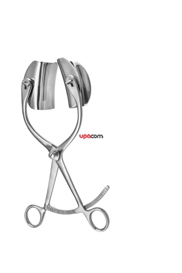 Ранорасширитель с кремальерой, двухстворчатый, 225 мм