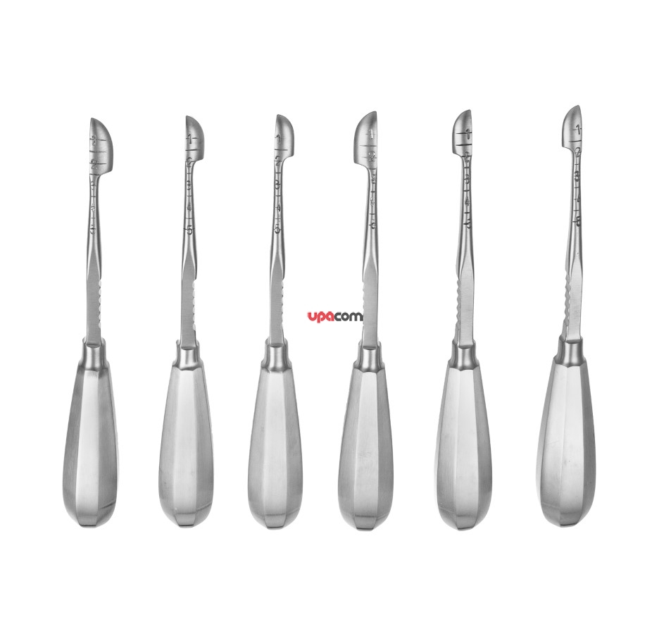 Элеваторы для эндоназального вправления костей носа (комплект), 215 мм