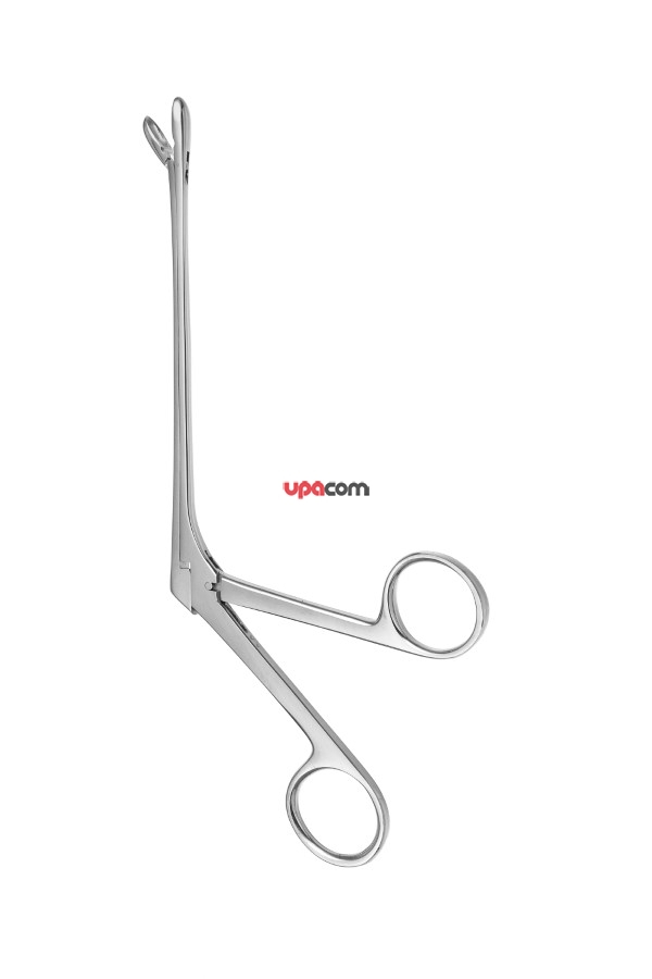 Щипцы ложкообразные для удаления опухолей мозга, 215 мм