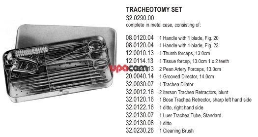 Трубки трахеотомические