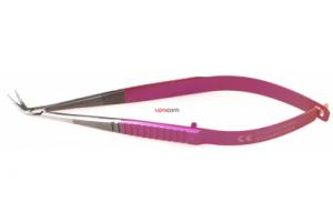 Ножницы роговичные по Троутману-Кастровьехо - правые, титановые/стальные