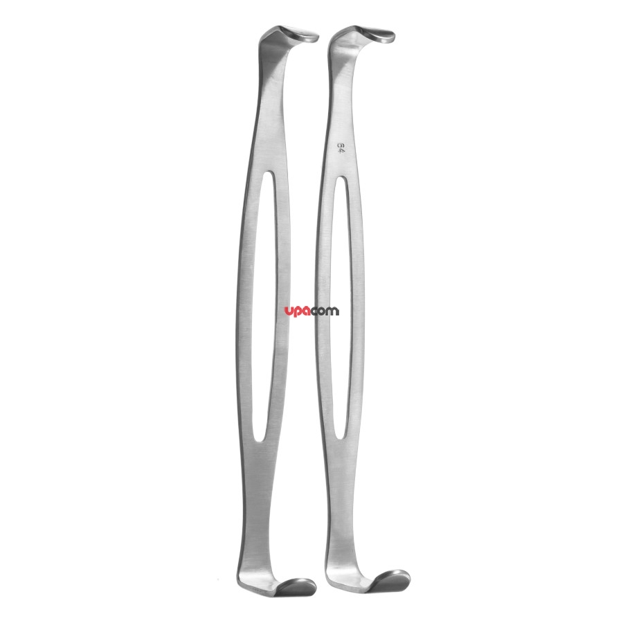 Крючок пластинчатый по Лангенбеку, парный, 210 мм