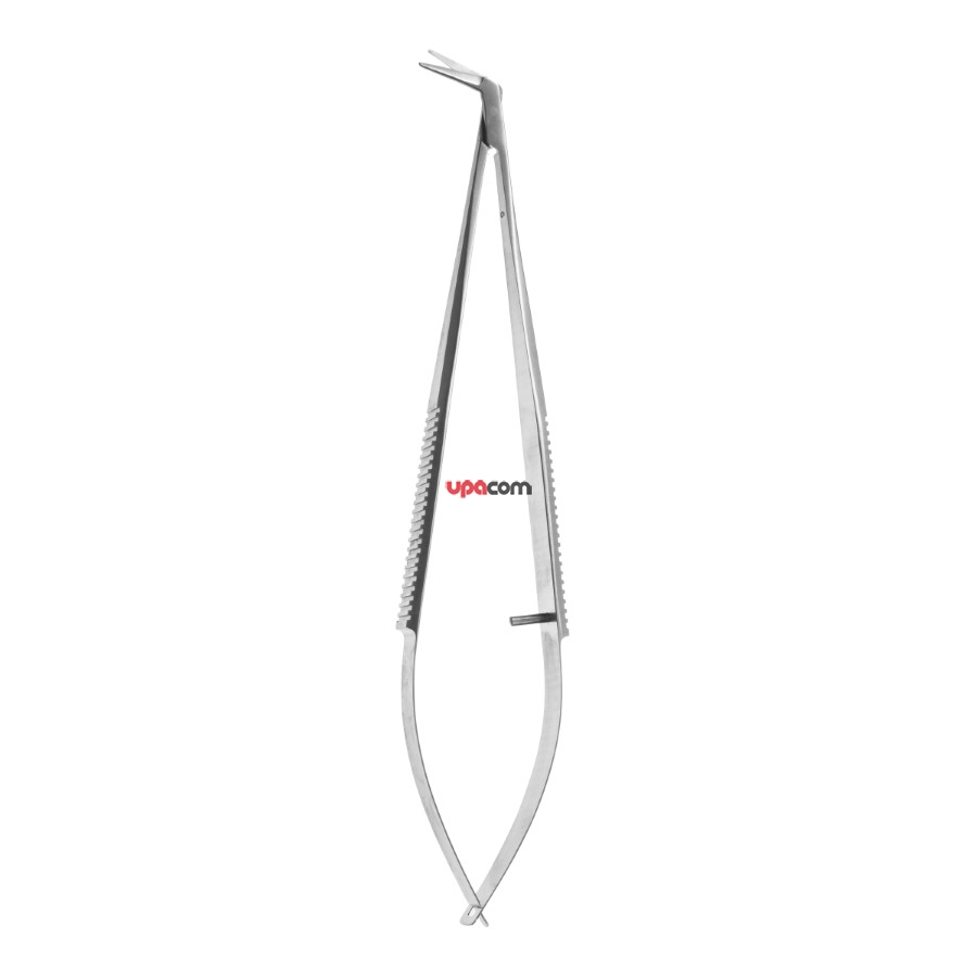 Микро-ножницы,изогнутые под углом 45ø, 180 мм