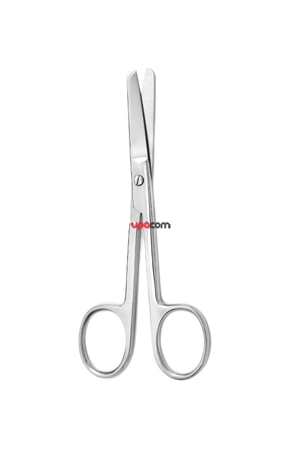 Ножницы тупоконечные, вертикально-изогнутые, 200 мм