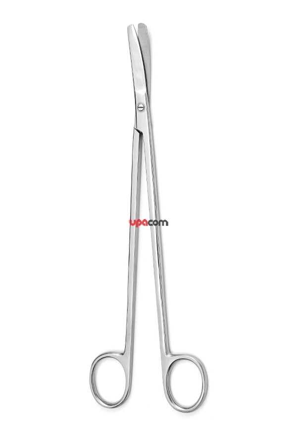 Ножницы тупоконечные, вертикально-изогнутые, 250 мм